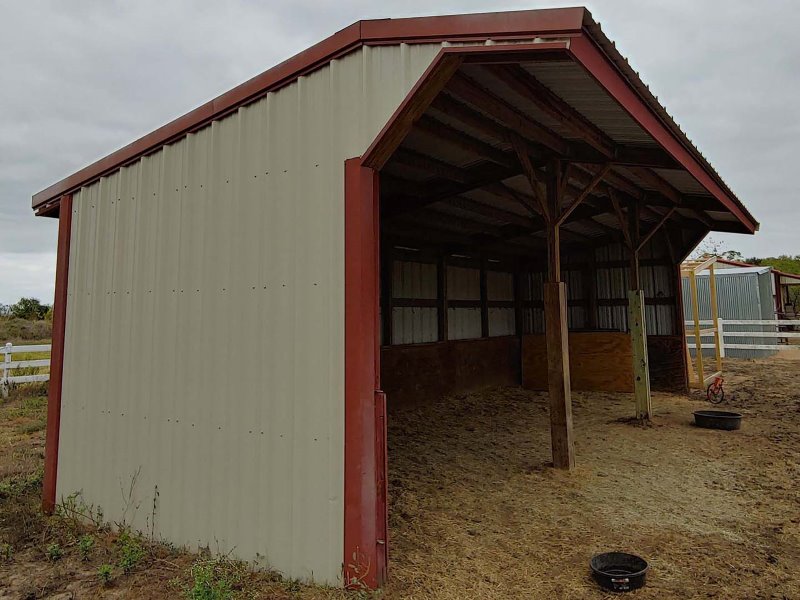 Loafing Shed Installation Company - Bastrop County