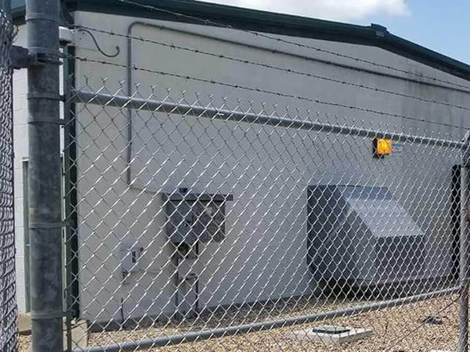 Chain Link Security Fencing in Bastrop County