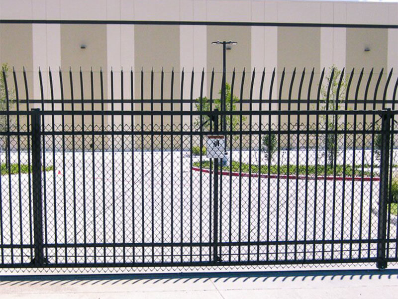 Ameristar Montage Industrial Ornamental Iron Fence
