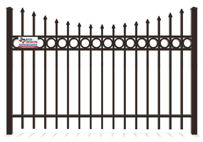 Ornamental Iron Fencing in Bastrop, Texas