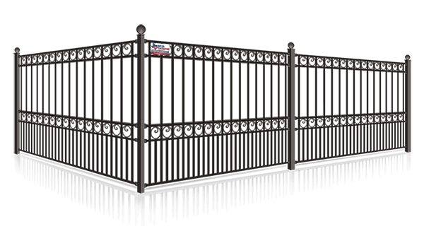 Wrought Iron fencing in Bastrop County