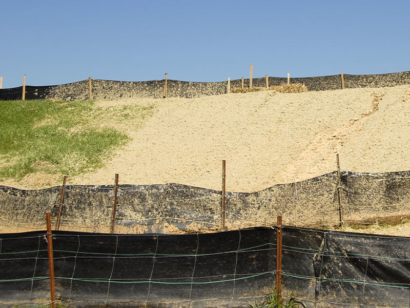 Silt Fencing in Bastrop Texas