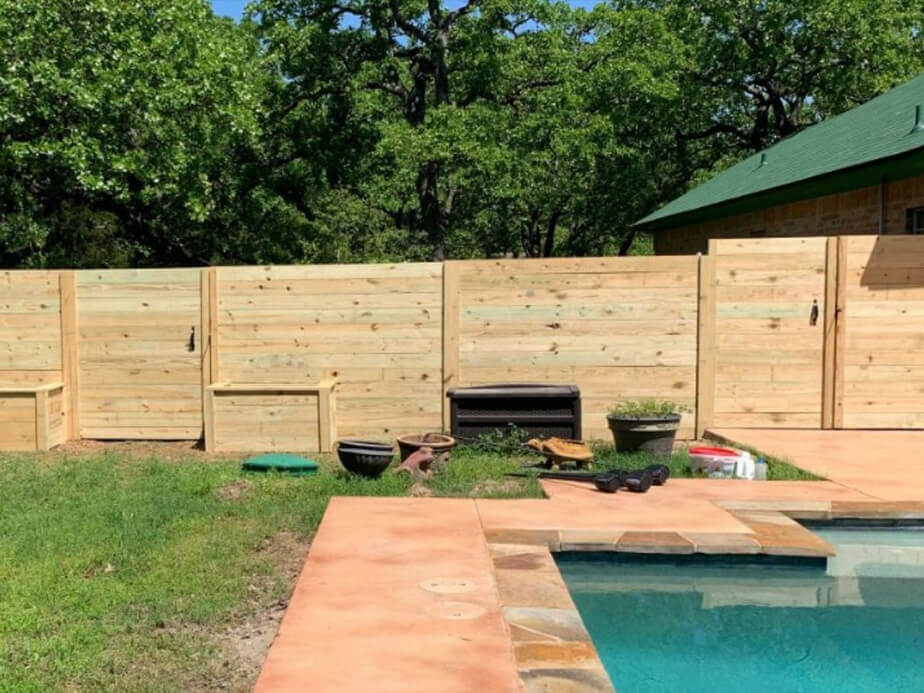 Wood Decorative Fencing in Bastrop County