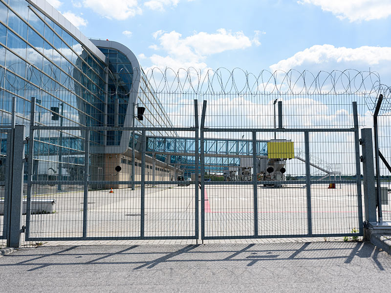 Commercial High Security Gate Installation