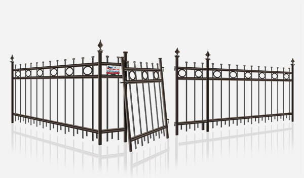 Ornamental Iron Gate Repair for Bastrop County properties.