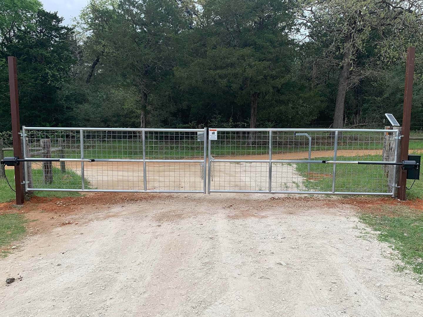Commercial Gate in Central Texas