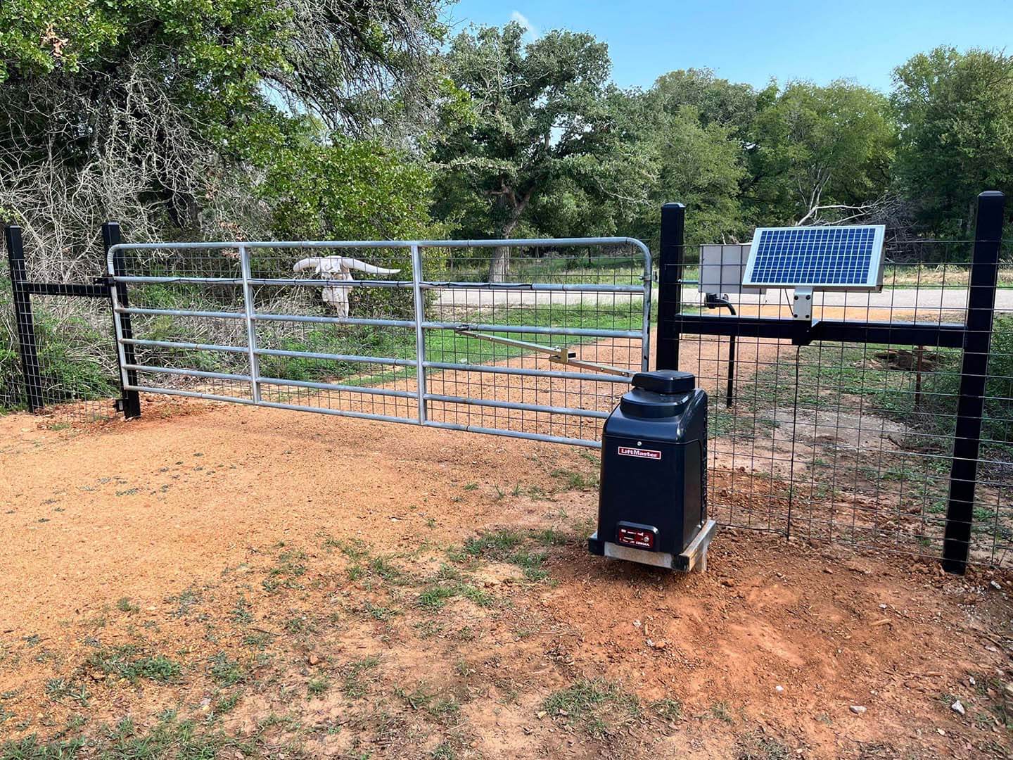 Central Texas Access Control Gate System