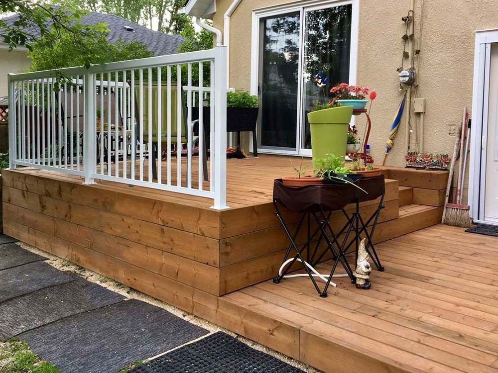 Attached Deck Bastrop County Texas