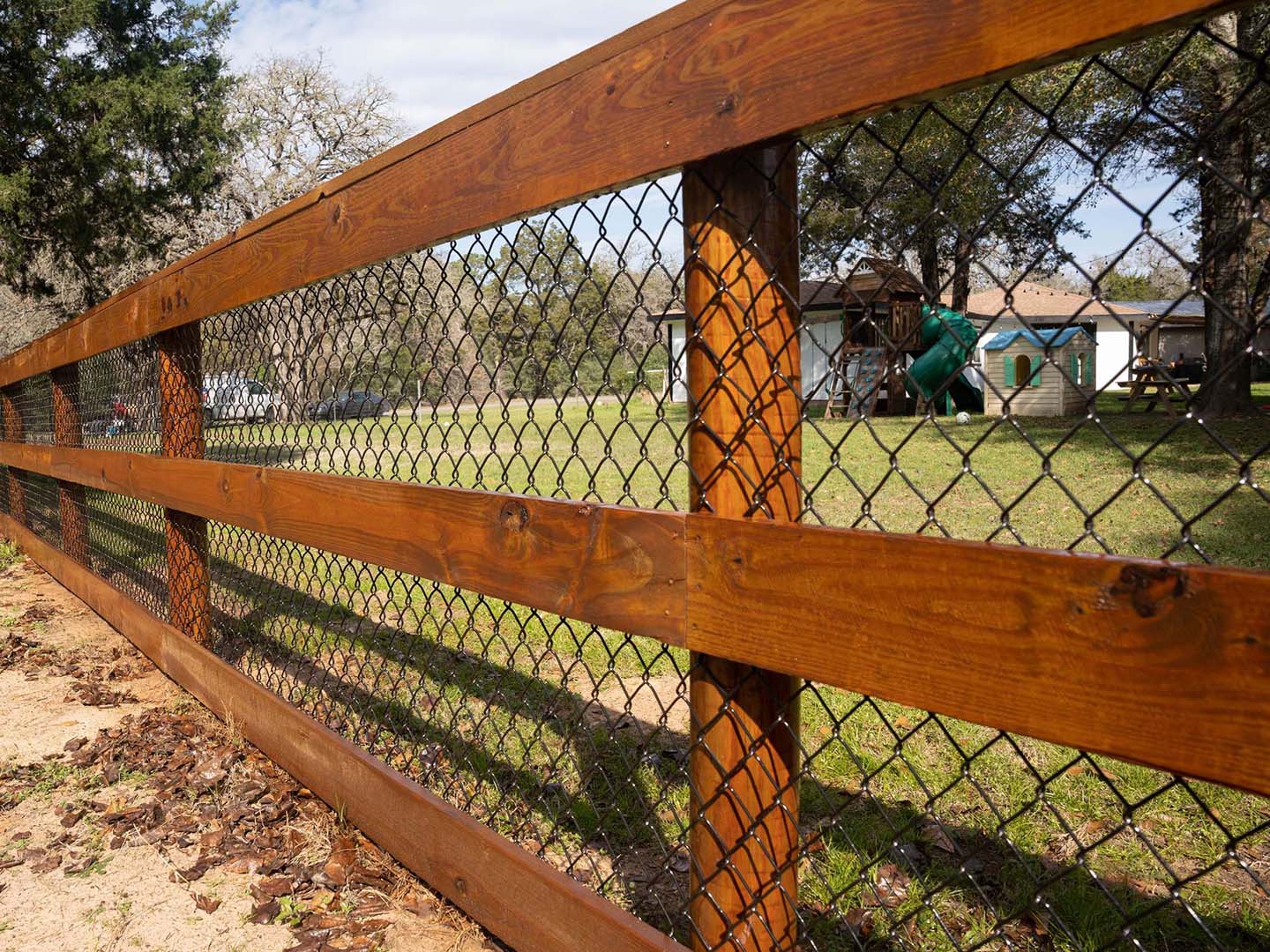 Cedar Creek, Texas Fence Project Photo