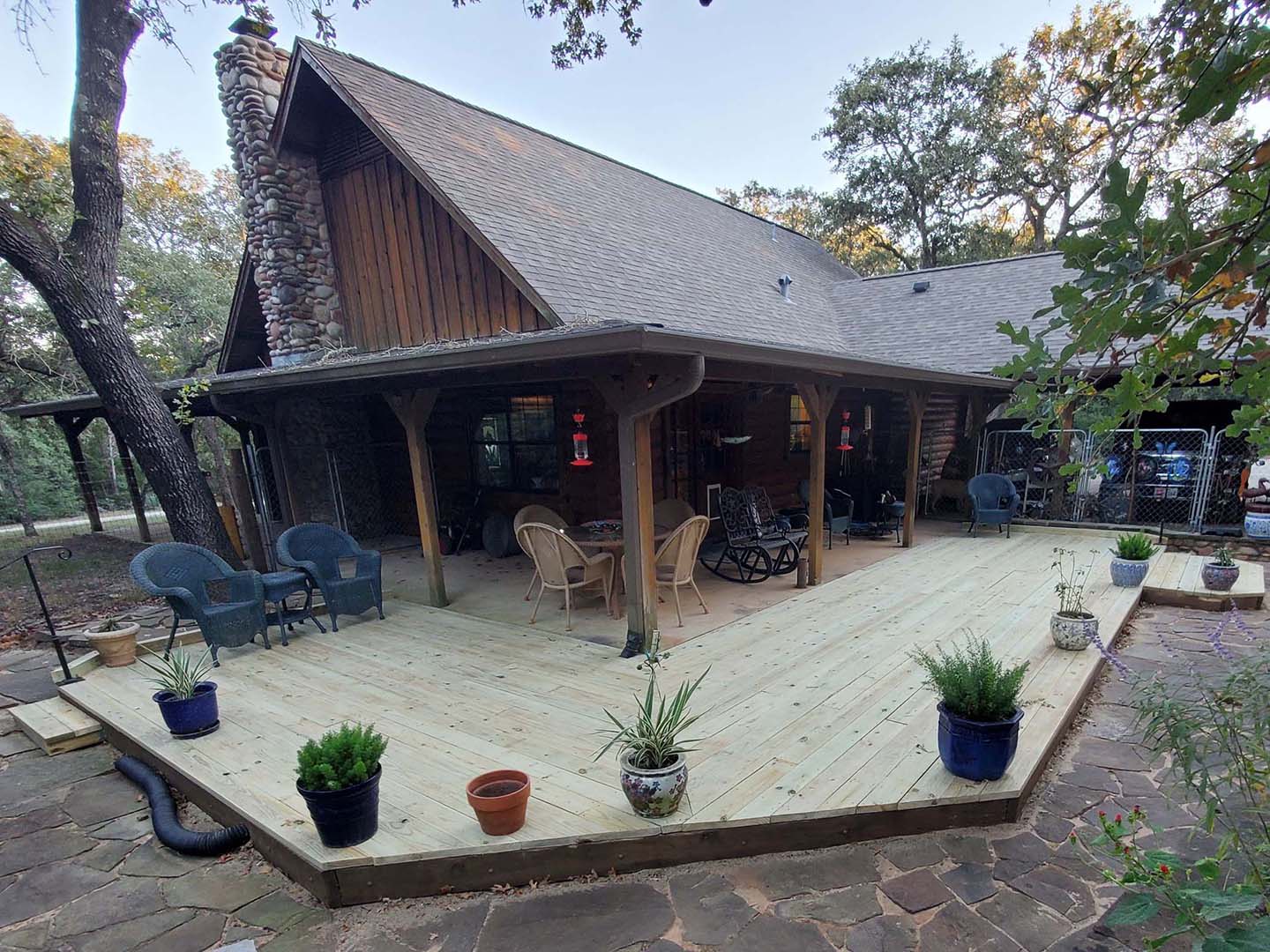 Wraparound Deck Flatonia Texas