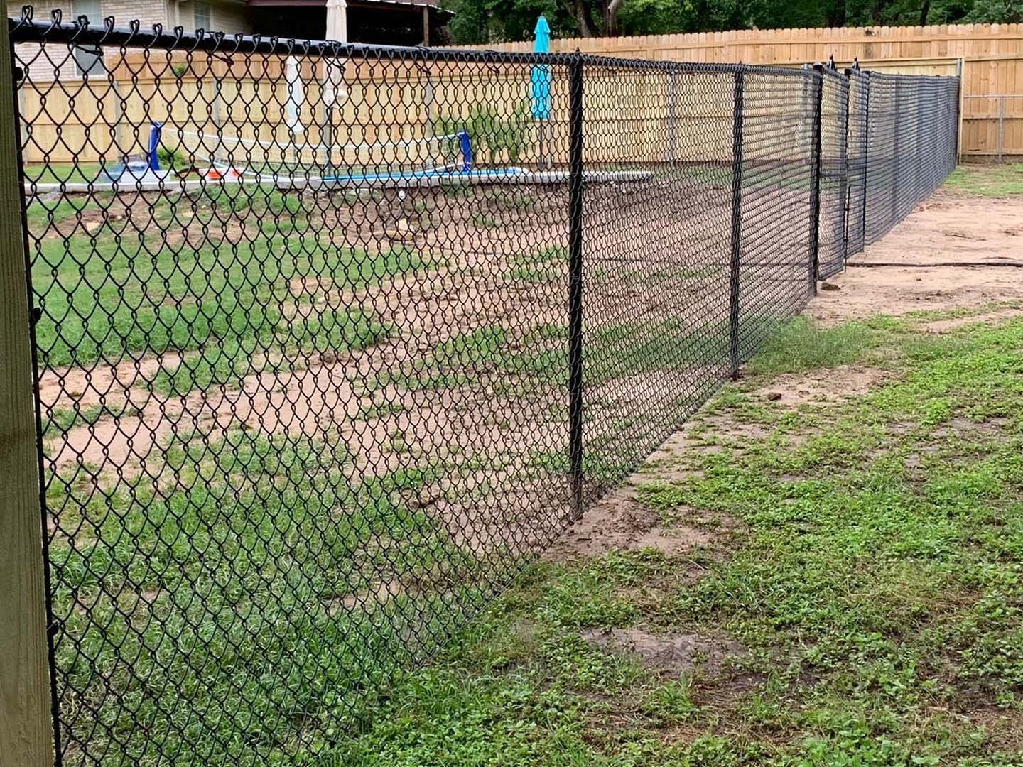 chain link fence Manor Texas