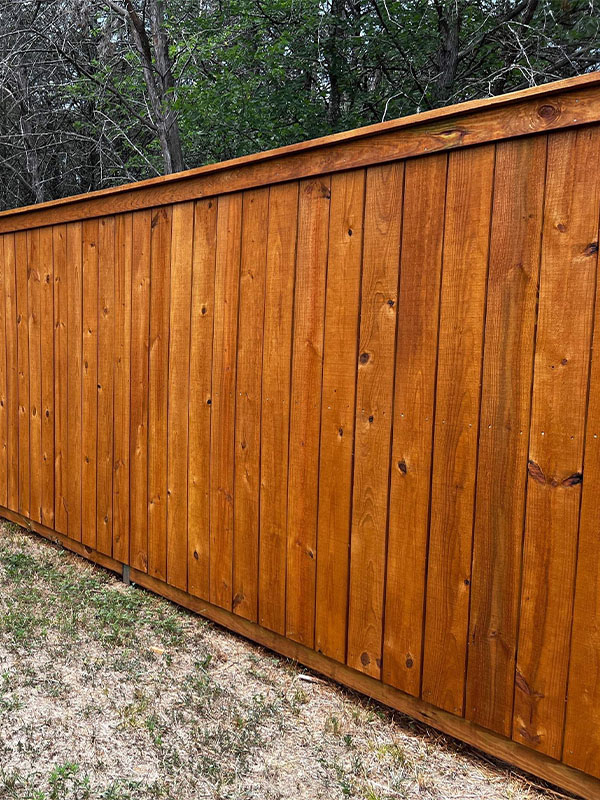 Types of fences we install in Travis County TX